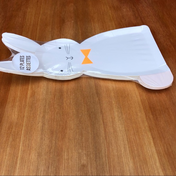 Bunny Paper Plates • Spring Party - Picture 4 of 5